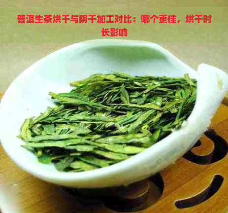 普洱生茶烘干与阴干加工对比：哪个更佳，烘干时长影响