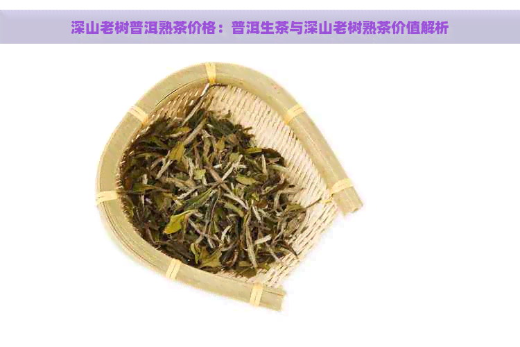 深山老树普洱熟茶价格：普洱生茶与深山老树熟茶价值解析