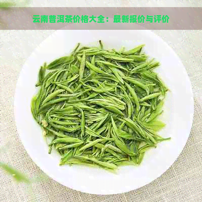 云南普洱茶价格大全：最新报价与评价