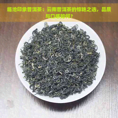 临沧印象普洱茶：云南普洱茶的惊艳之选，品质与口感如何？