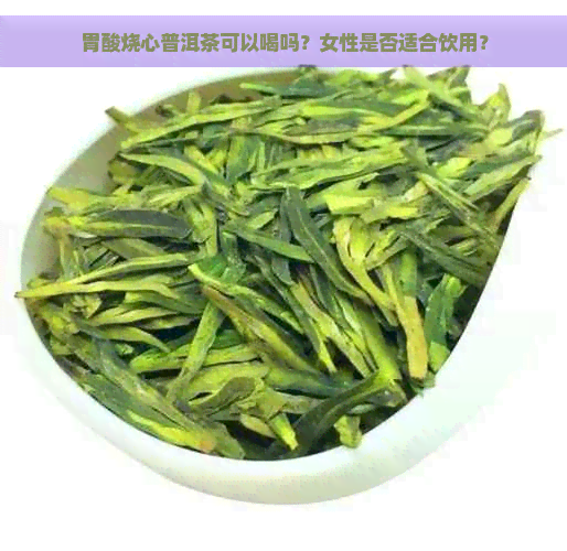 胃酸烧心普洱茶可以喝吗？女性是否适合饮用？