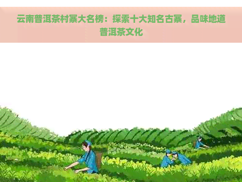 云南普洱茶村寨大名榜：探索十大知名古寨，品味地道普洱茶文化