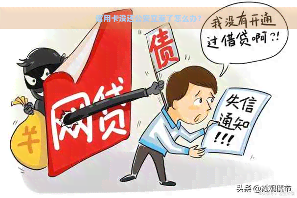 信用卡没还公安立案了怎么办？