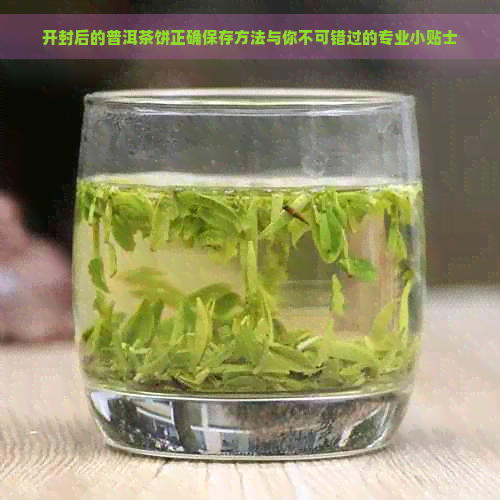 开封后的普洱茶饼正确保存方法与你不可错过的专业小贴士