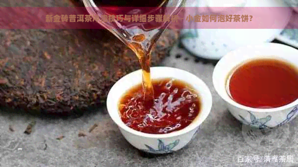 新金砖普洱茶冲泡技巧与详细步骤解析 - 小金如何泡好茶饼？