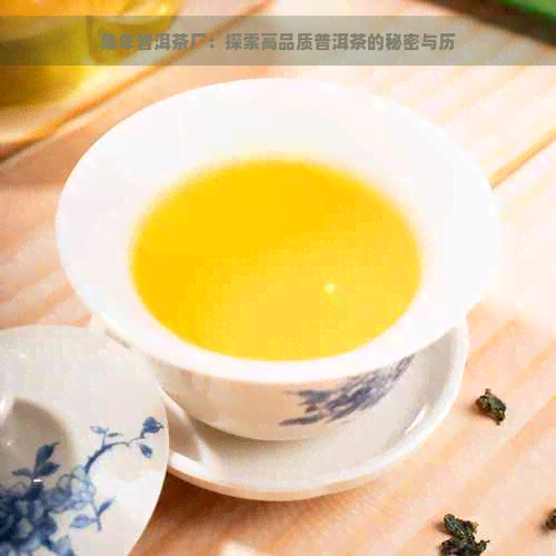 陈年普洱茶厂：探索高品质普洱茶的秘密与历