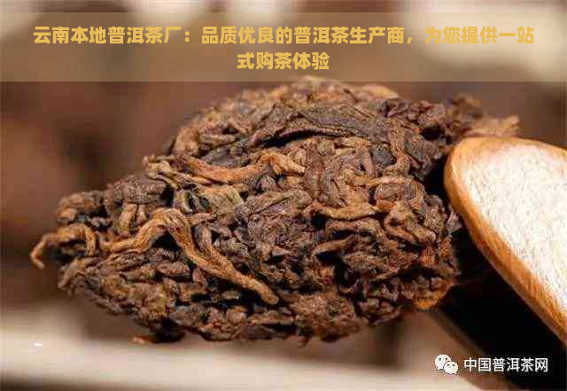 云南本地普洱茶厂：品质优良的普洱茶生产商，为您提供一站式购茶体验