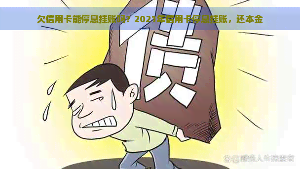 欠信用卡能停息挂账吗？2021年信用卡停息挂账，还本金