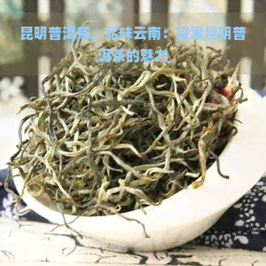 昆明普洱茶，品味云南：探索昆明普洱茶的魅力