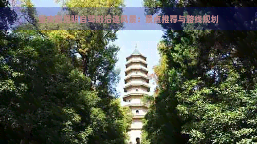 重庆到昆明自驾游沿途风景：景点推荐与路线规划