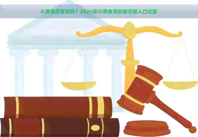 小黑鱼还放款吗？2020年小黑鱼贷款情况和入口位置