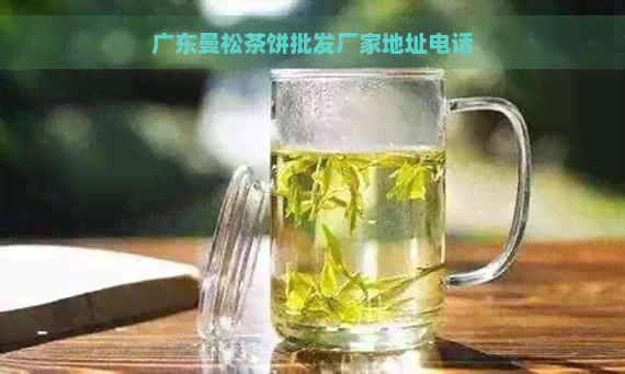 广东曼松茶饼批发厂家地址电话