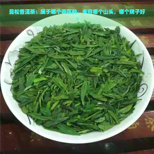 曼松普洱茶：属于哪个茶区的，来自哪个山头，哪个牌子好？