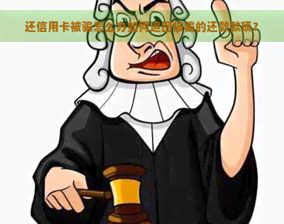 还信用卡被骗怎么办如何追回被骗的还款款项？