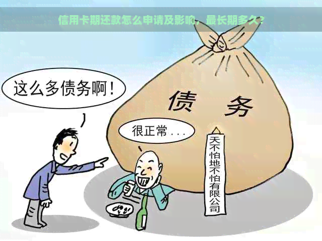 信用卡期还款怎么申请及影响，最长期多久？