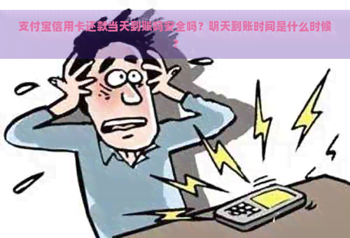 支付宝信用卡还款当天到账吗安全吗？明天到账时间是什么时候？