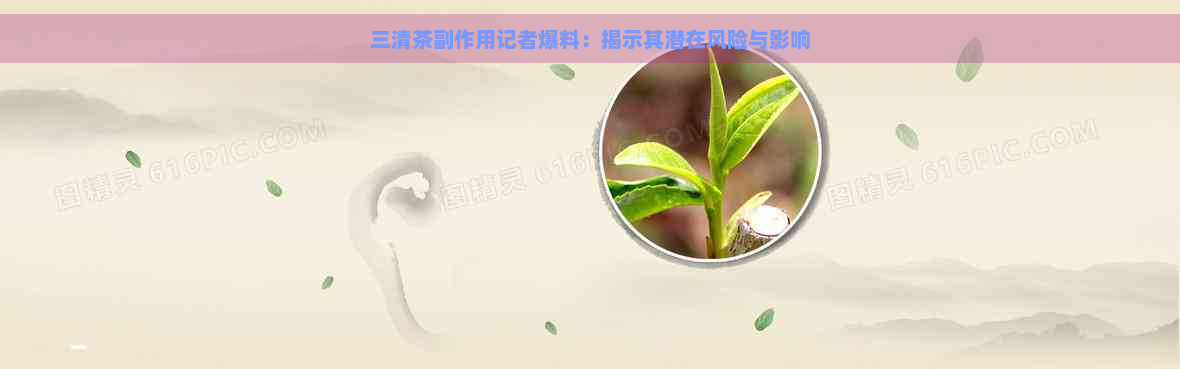 三清茶副作用记者爆料：揭示其潜在风险与影响