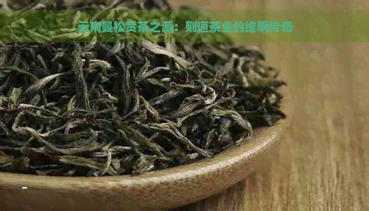 云南曼松贡茶之源：则道茶业的维明传奇