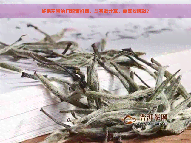 好喝不贵的口粮酒推荐，与茶友分享，你喜欢哪款？