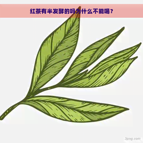 红茶有半发酵的吗为什么不能喝？