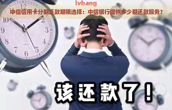 中信信用卡分期还款期限选择：中信银行提供多少期还款服务？