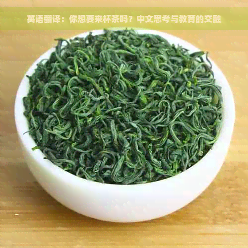 英语翻译：你想要来杯茶吗？中文思考与教育的交融