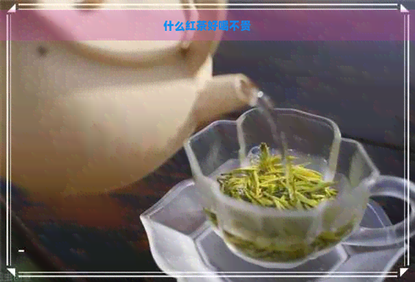 什么红茶好喝不贵