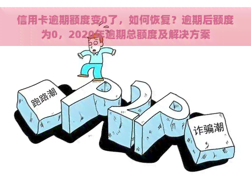 信用卡逾期额度变0了，如何恢复？逾期后额度为0，2020年逾期总额度及解决方案