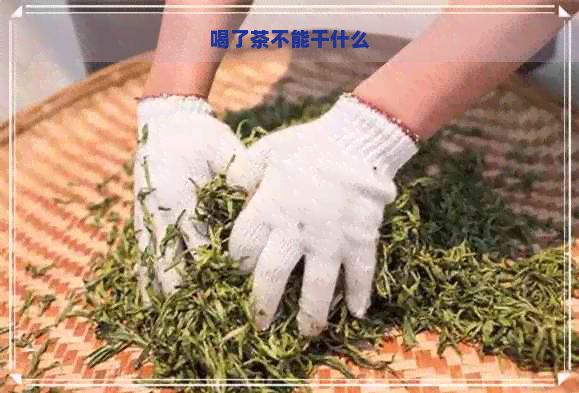 喝了茶不能干什么