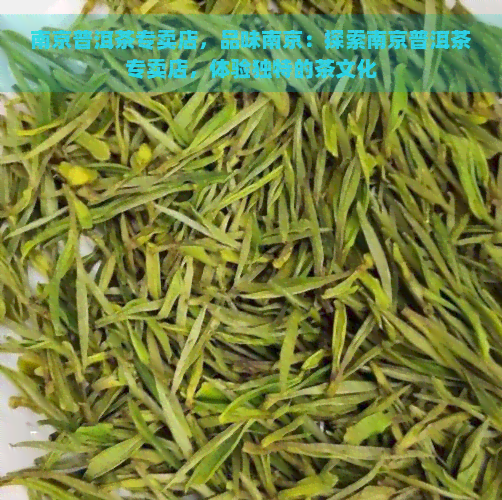 南京普洱茶专卖店，品味南京：探索南京普洱茶专卖店，体验独特的茶文化