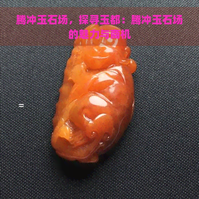 腾冲玉石场，探寻玉都：腾冲玉石场的魅力与商机