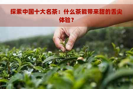 探索中国十大名茶：什么茶能带来甜的舌尖体验？