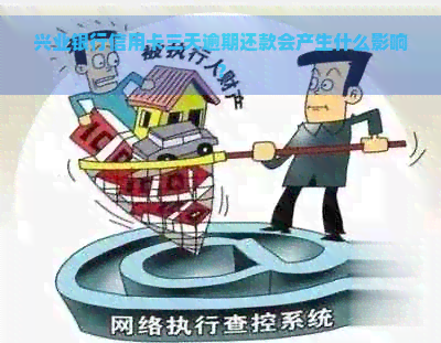 兴业银行信用卡三天逾期还款会产生什么影响？