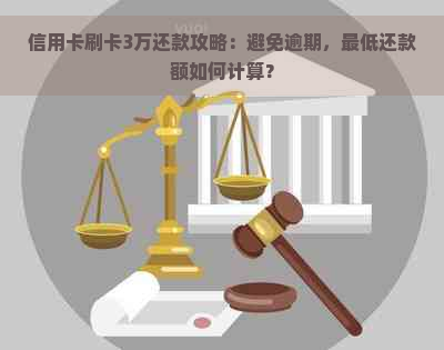 信用卡刷卡3万还款攻略：避免逾期，更低还款额如何计算？