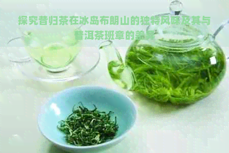 探究昔归茶在冰岛布朗山的独特风味及其与普洱茶班章的差异