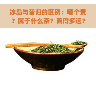 冰岛与昔归的区别：哪个贵？属于什么茶？离得多远？哪种茶好？