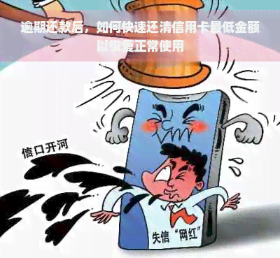 逾期还款后，如何快速还清信用卡更低金额以恢复正常使用