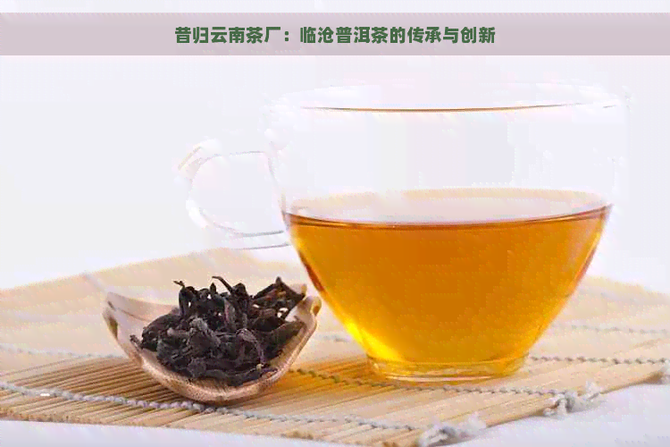 昔归云南茶厂：临沧普洱茶的传承与创新