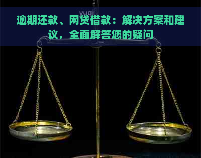 逾期还款、网贷借款：解决方案和建议，全面解答您的疑问