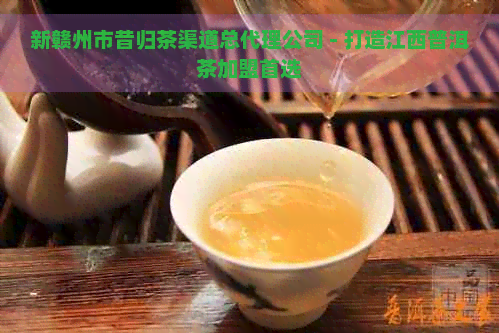 新赣州市昔归茶渠道总代理公司 - 打造江西普洱茶加盟首选