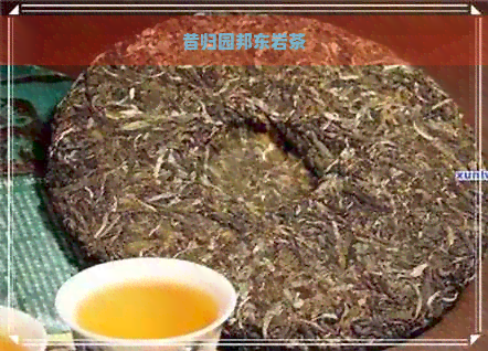 昔归园邦东岩茶