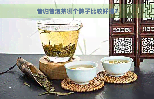 昔归普洱茶哪个牌子比较好喝？