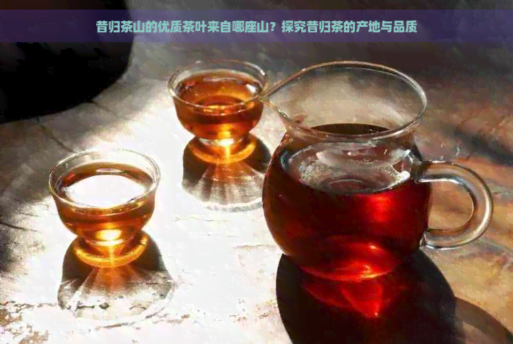 昔归茶山的优质茶叶来自哪座山？探究昔归茶的产地与品质