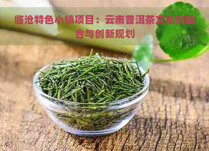 临沧特色小镇项目：云南普洱茶文化的融合与创新规划