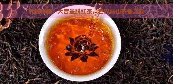 北麓秘藏：大吉墨脱红茶，世界高山茶香之最