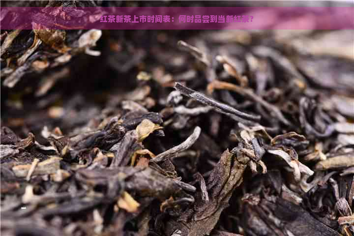 红茶新茶上市时间表：何时品尝到当新红茶？