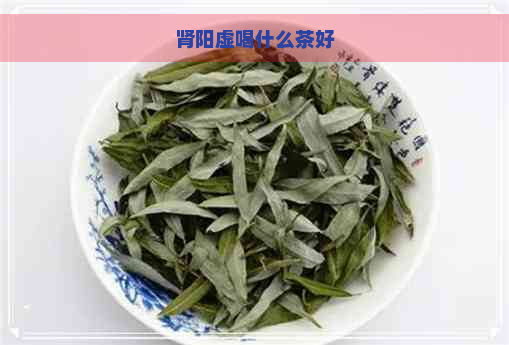 肾阳虚喝什么茶好