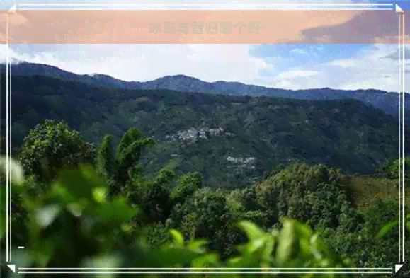 冰岛与昔归哪个好