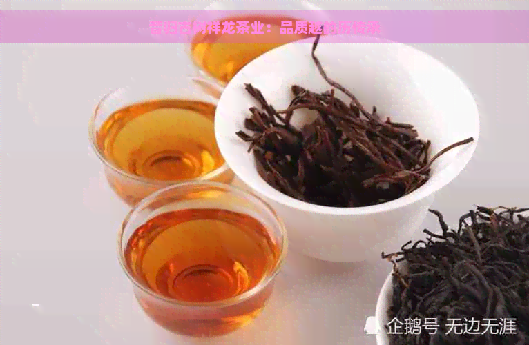 昔归古树祥龙茶业：品质越的历传承