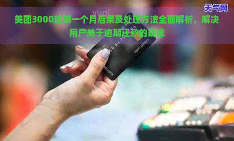 美团3000逾期一个月后果及处理方法全面解析，解决用户关于逾期还款的疑虑